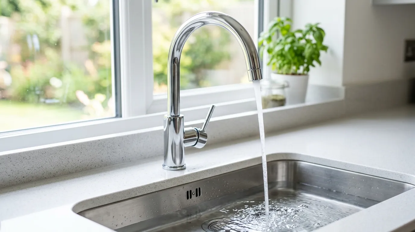 Local Plumbing Master Pros same day plumber fixing a faucet in Stuart, NE